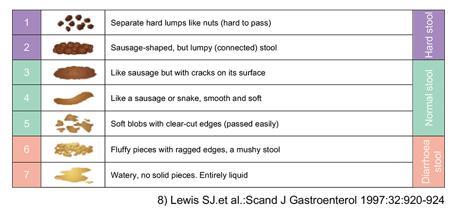Bristol Stool Form Scale8