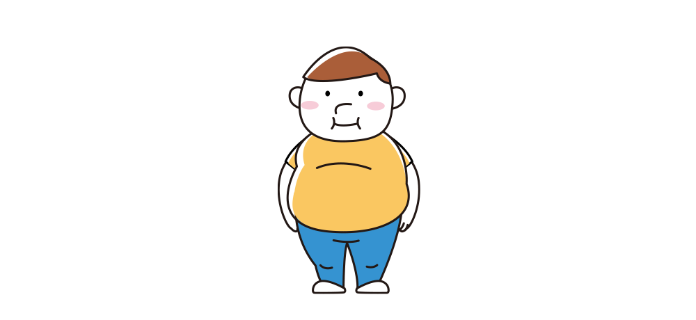 肥満男性